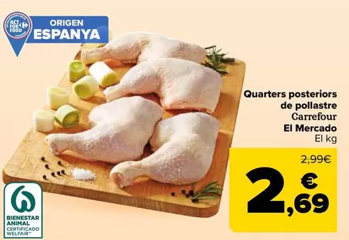 carrefour - Quarters Posteriors De Pollastre El Mercado