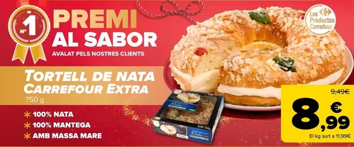 carrefour - Tortell De Nata Extra