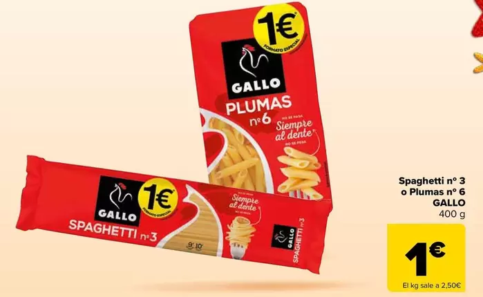 Gallo - Spaghetti 3 O Plumas No 6