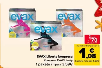 Evax - Liberty Konpresa Compresa Liberty