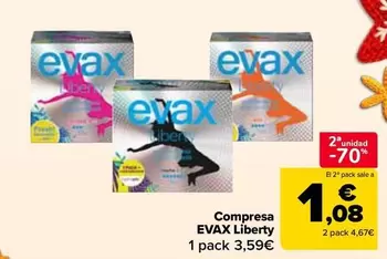 Evax - Compresas Liberty