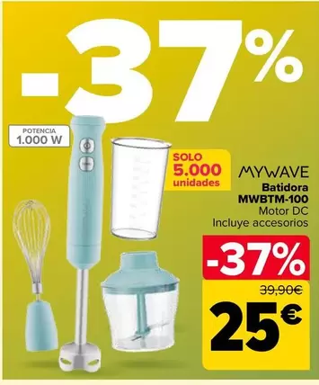 Mywave - Batidora MWBTM-100