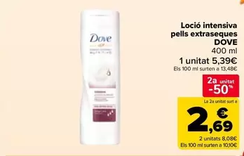 Dove - Locio intensiva pells extraseques