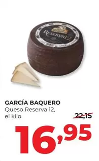 García Baquero - Queso Reserva 12