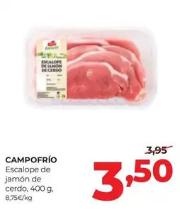 Campofrío - Escalope De Jamón De Cerdo