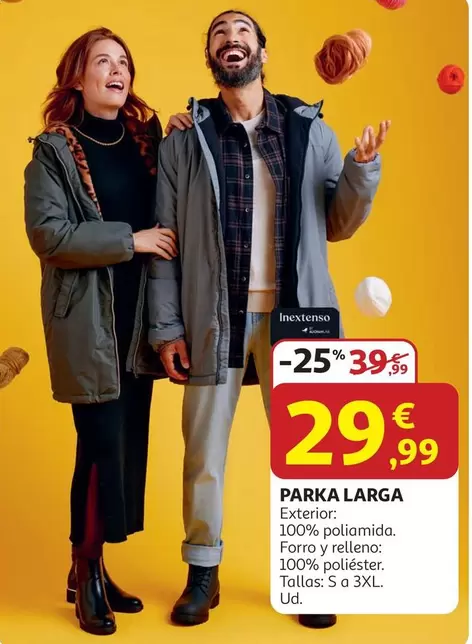 inextenso - Parka Larga