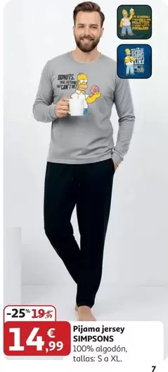 Simpsons - Pijama Jersey