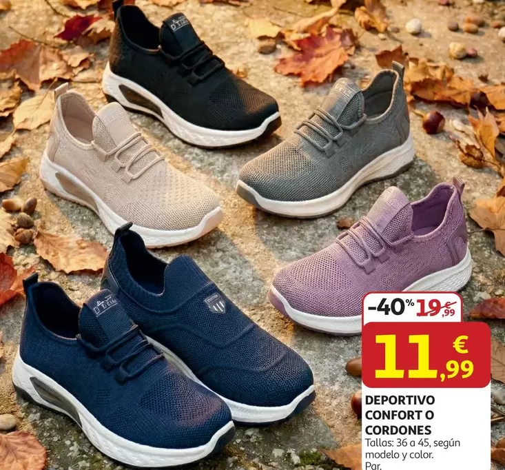 Confort - Deportivo  O Cordones