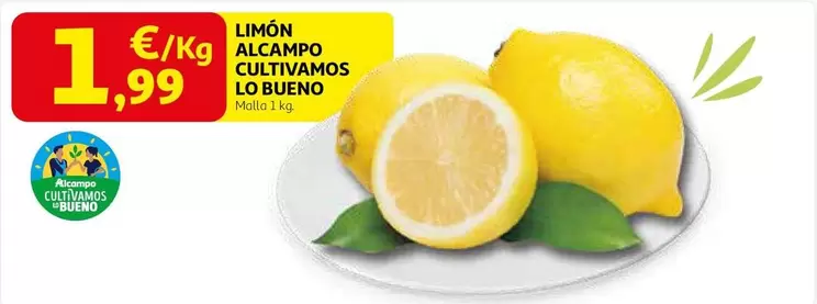 Visto Bueno - Limon Alcampo Cultivamos