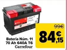 Carrefour - Bateria N11 70 Ah 640A T6