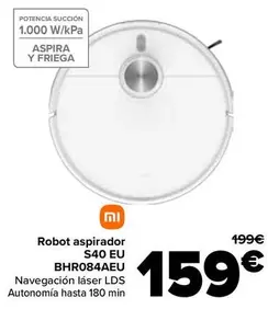 Xiaomi - Robot Aspirador S40 EU BHR084AEU