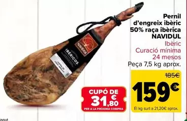 Navidul - Jamón De Cebo Ibérico 50% Raza Ibérica