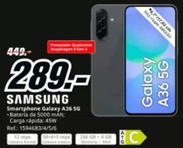 Samsung - Smartphone Galaxy A36 5g