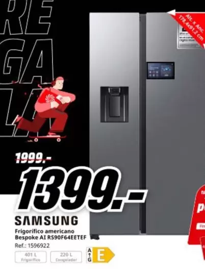 Samsung - Frigorífico Americano