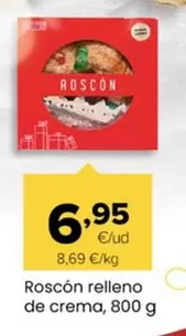 Roscon Relleno De Crema