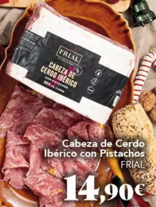 Frial - Cabeza De Cerdo Ibérico Con Pistachos