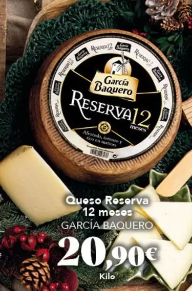 García Baquero - Queso Reserva 12 Meses
