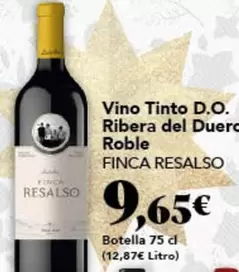 Finca Resalso - Vino Tinto D.o. Ribera Del Duero