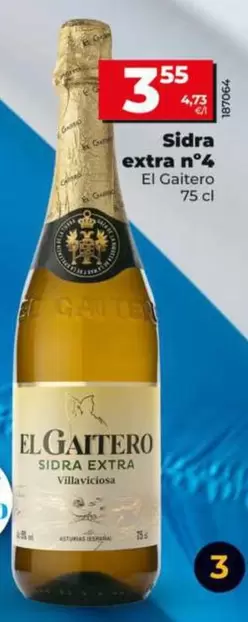 El Gaitero - Sidra Extra N°4
