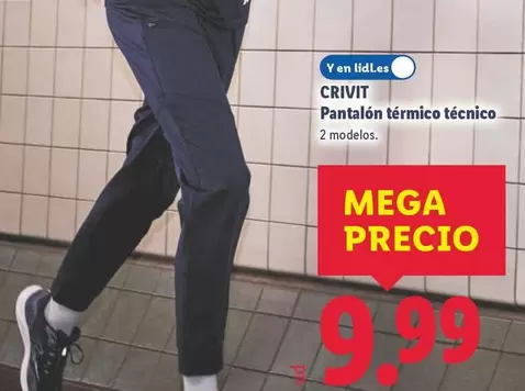 Crivit - Pantalón Térmico Técnico