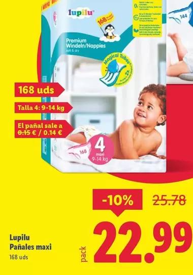 Lupilu - Pañales Maxi