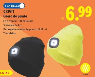 Crivit - Gorro De Punto