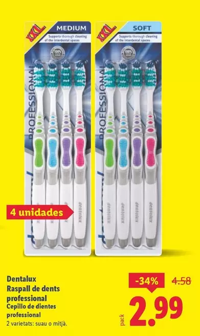 Dentalux - Cepillo De Dientes Professional