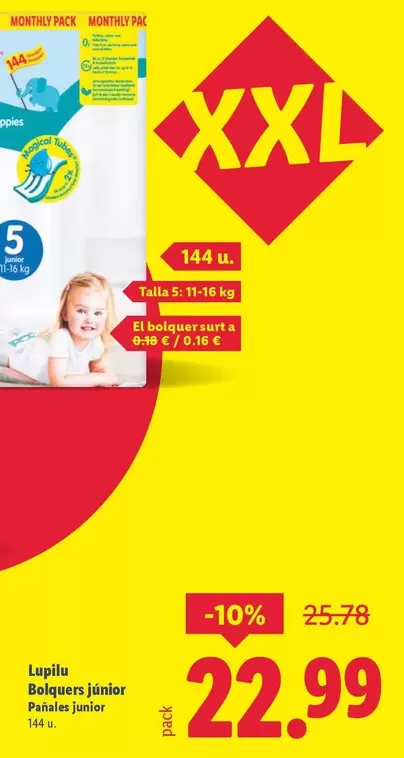 Lupilu - Pañales Junior