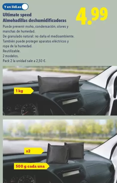 Ultimate Speed - Almohadillas Deshumidificadoras 