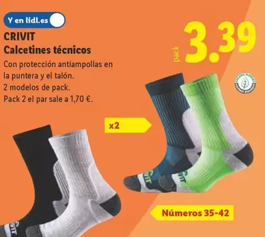 Crivit - Calcetines Técnicos
