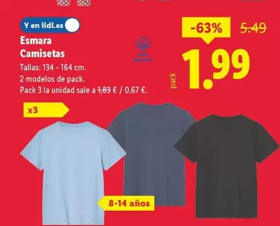 Esmara - Camisetas