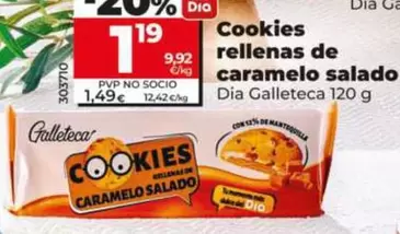 Dia Galleteca - Cookies Rellenas De Caramelo Salado 