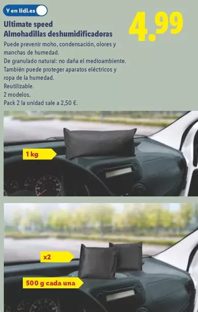 Ultimate Speed - Almohadillas Deshumidificadoras