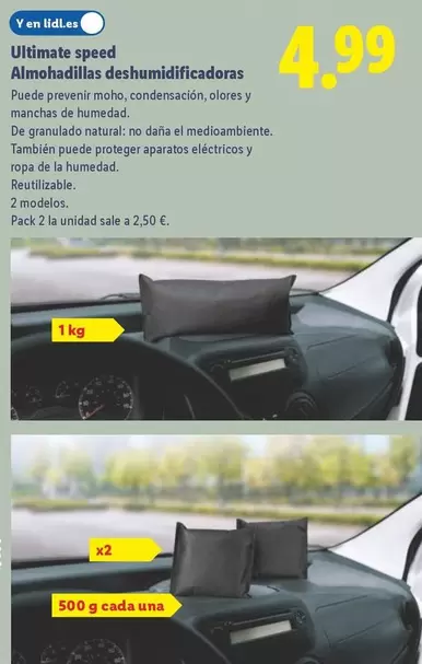 Ultimate Speed - Almohadillas Deshumidificadoras