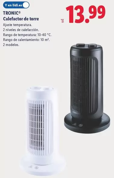 Tronic - Calefactor De Torre