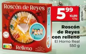 El Horno Real - Roscon De Reyes Con Relleno