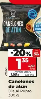 Dia Al Punto - Canelones De Atún