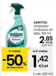 Sanytol - Limpiador Multiusos Sin Lejia