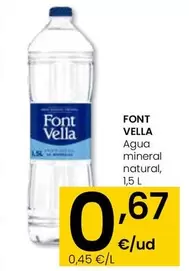 Font Vella - Agua Mineral Natural