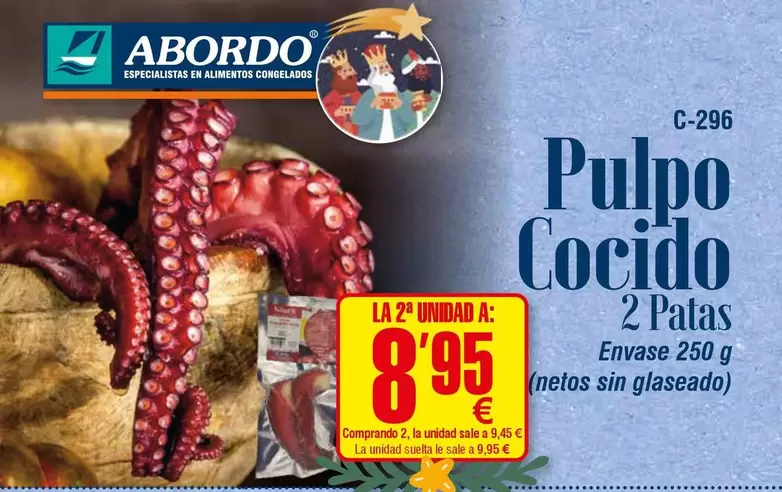 abordo - Pulpo Cocido