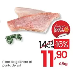 Filete De Gallineta Al Punto De Sal