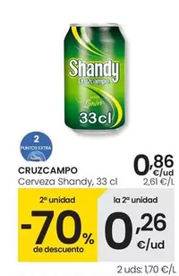 Cruzcampo - Cerveza Shandy