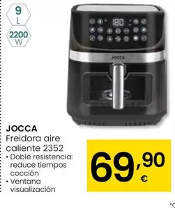 Jocca - Freidora Aire Caliente 2352