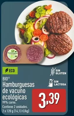 Bio - Hamburguesas De Vacuno Ecológicas 