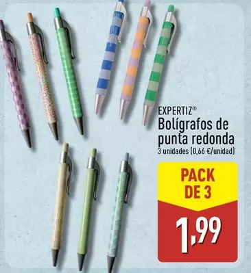 Expertiz - Bolígrafos De Punta Redonda