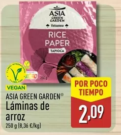 Asia Green Garden - Láminas De Arroz