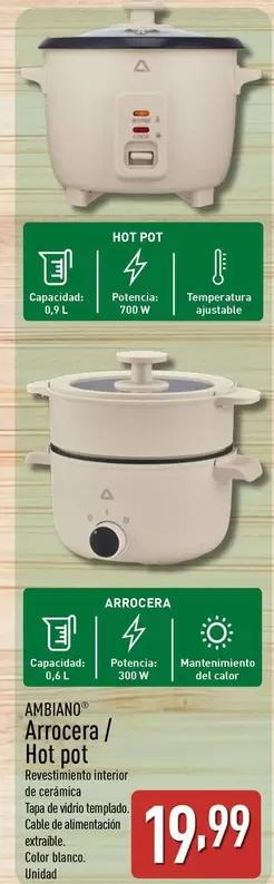 Ambiano - Arrocera/Hot Pot