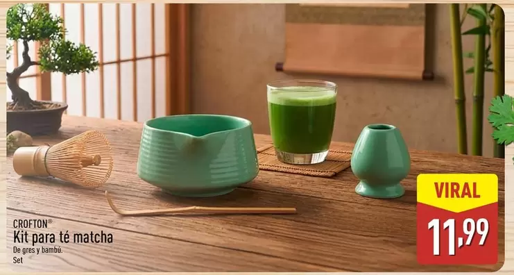 Crofton - Kit Para Té Matcha