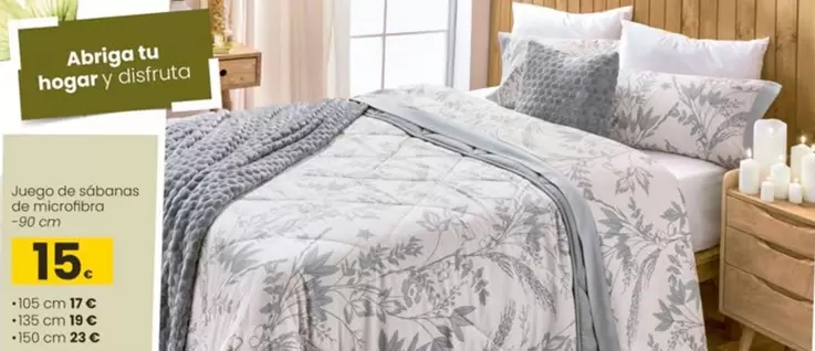 Juego De Sábanas De Microfibra