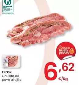 Eroski - Chuleta De Pavo Al Ajillo